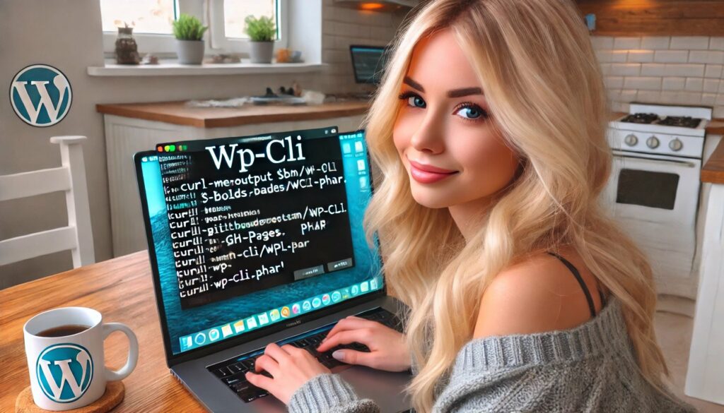 Girl Typing on Terminal